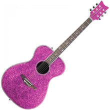 Load image into Gallery viewer, Daisy Rock DR6225 &quot; Pixie Electro- Acoustic Guitar &quot;, Pink Sparkle, Blueberry Burst, Plum Purple, Silver Sparkle