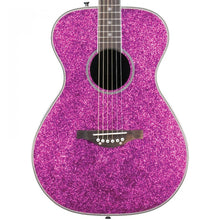 Load image into Gallery viewer, Daisy Rock DR6225 &quot; Pixie Electro- Acoustic Guitar &quot;, Pink Sparkle, Blueberry Burst, Plum Purple, Silver Sparkle