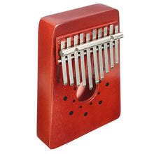 Load image into Gallery viewer, 10 Key Kalimba (Red) Play Music Instantly Just Using Your Thumbs, Amaze Your Friends