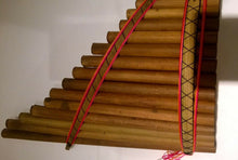 Load image into Gallery viewer, Ultimate Genuine Hand Made Flute  Large 20 Pipes Andean Sisca Curved Pan Pipes