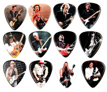 Load image into Gallery viewer, Guitar Heroes Guitar Picks Set of 12 Famous Guitarist Plectrums